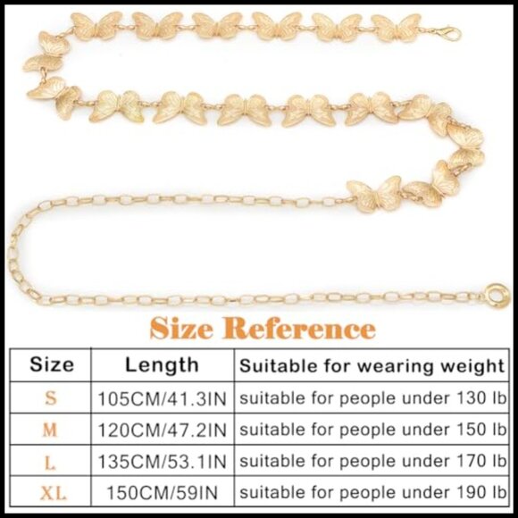 Alloy Waist Chain Belt Adjustable for Jeans and Dress main image 6